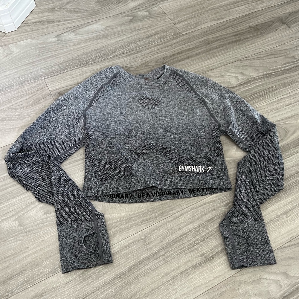 Gymshark Long Sleeve Flex Crop Top
